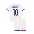 Camisola Paris Saint-Germain Ousmane Dembele 10 Criança Equipamento Segundo 2024-2025 Manga Curta